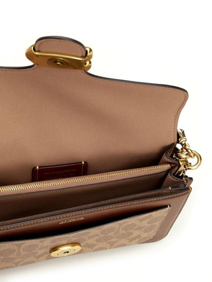 Coach Tabby Monogram Printed Shoulder Bag