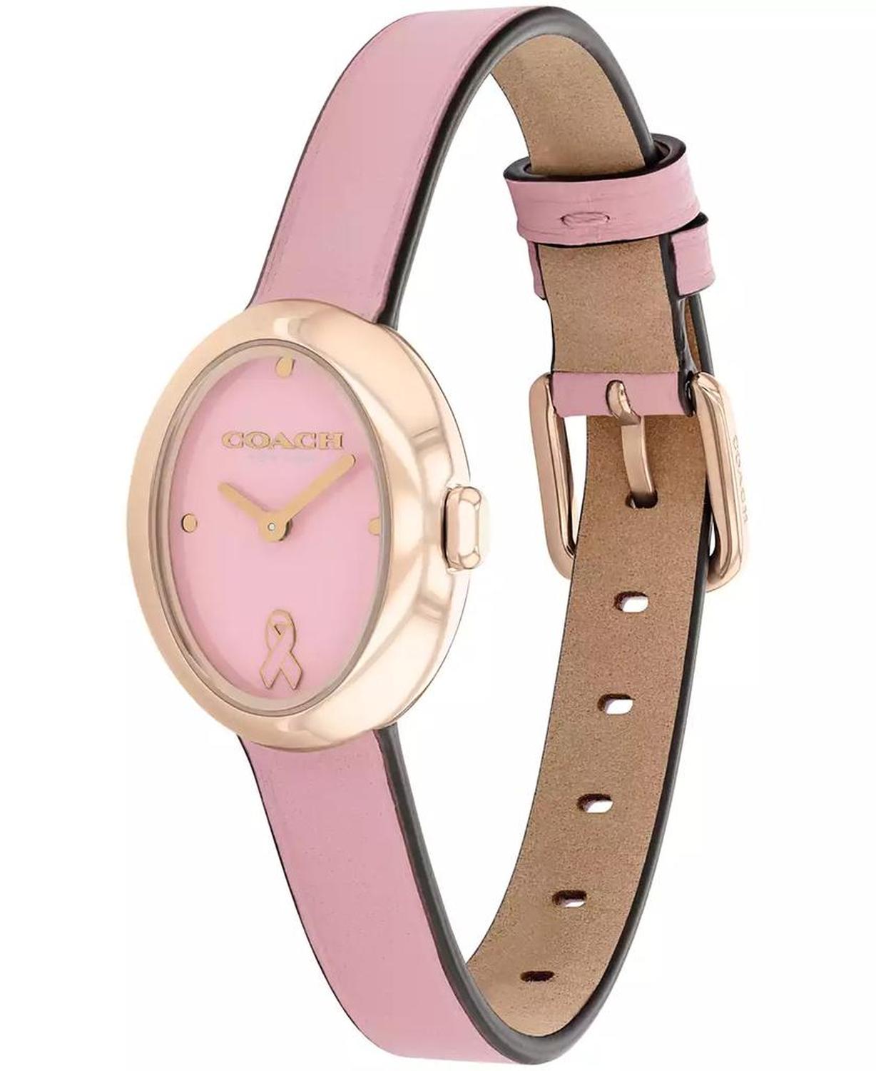 Women's Sammy Pink Leather Calfskin Strap Watch, 22.5mm