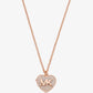 Pavé Heart Locket Necklace