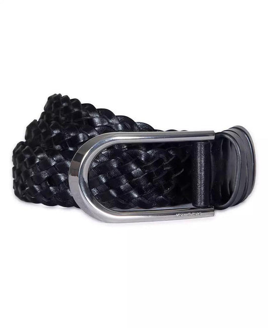 Women's 32mm Braided Leather Belt