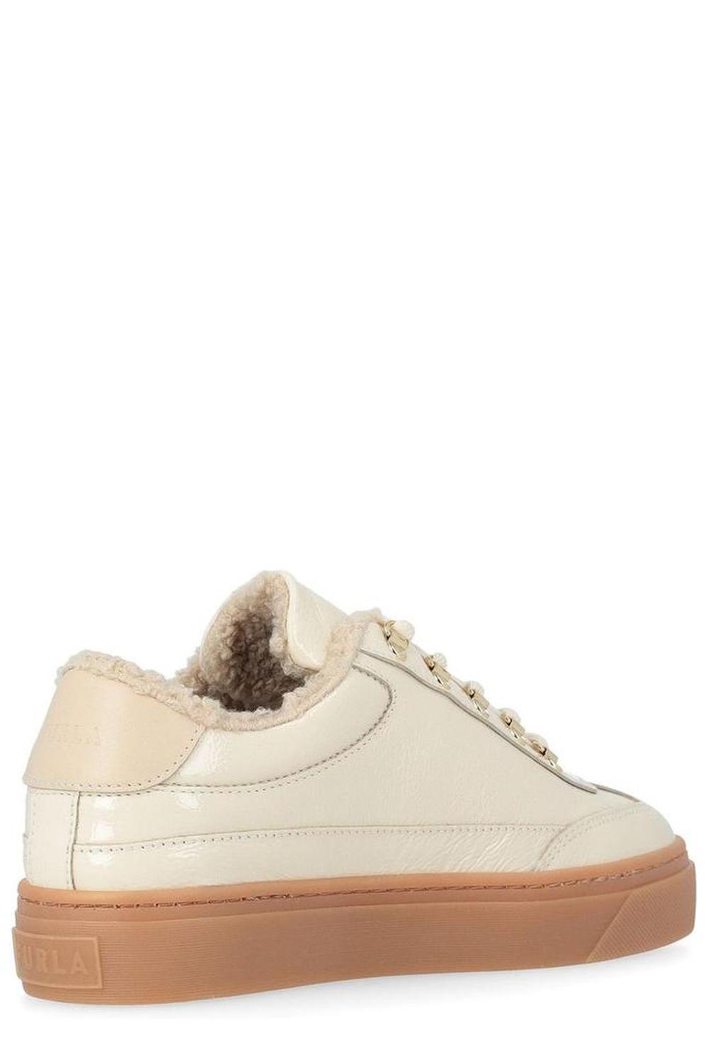 Furla Enjoy Lace-Up Sneakers