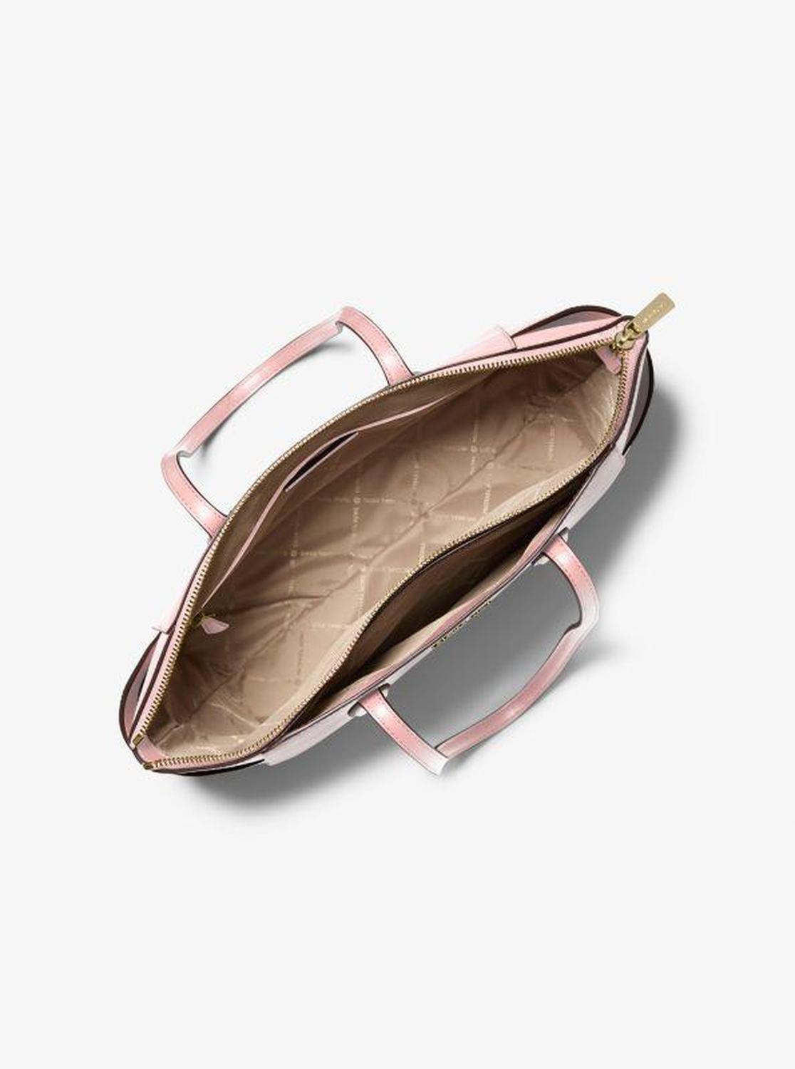 Marilyn Medium Saffiano Leather Tote Bag