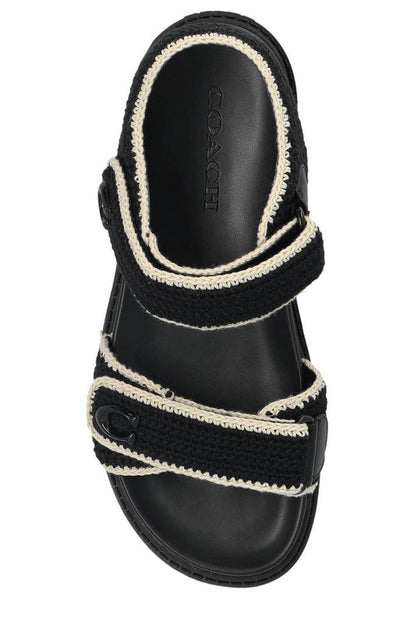 Coach Brynn Knit Detailed Sandals