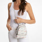Rhea Extra-Small Printed Signature Logo Backpack