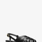 Irene Woven Leather Slingback Sandal
