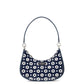 Sam Icon Daisy Dot Appliqued Saffiano Leather Small Convertible Crossbody
