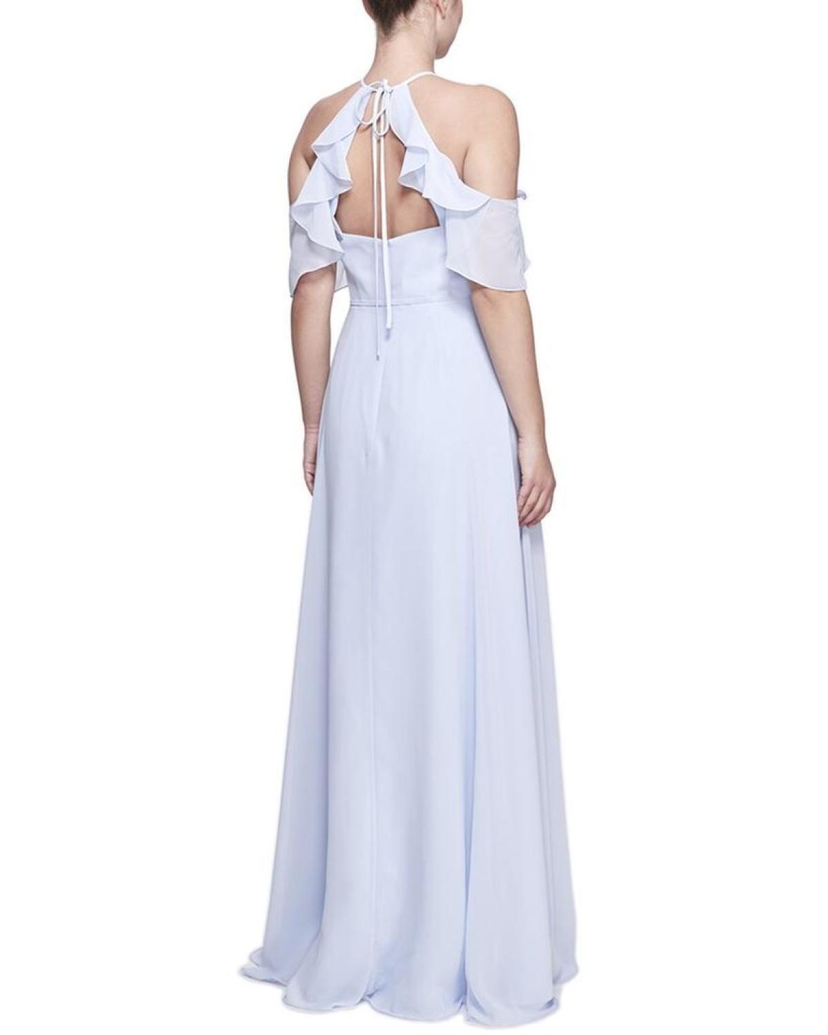 Marchesa Notte Ferrara Sleeveless Long Gown