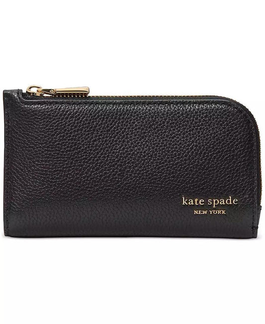 Devin Pebbled Leather Small Slim Bifold Wallet