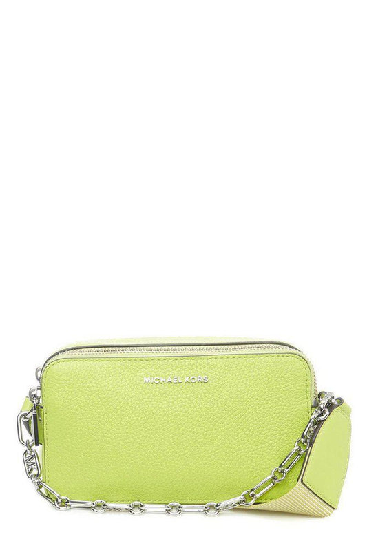Michael Michael Kors Logo Plaque Zip-Up Crossbody Bag