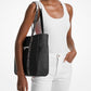Jet Set Large Nylon Tote Bag