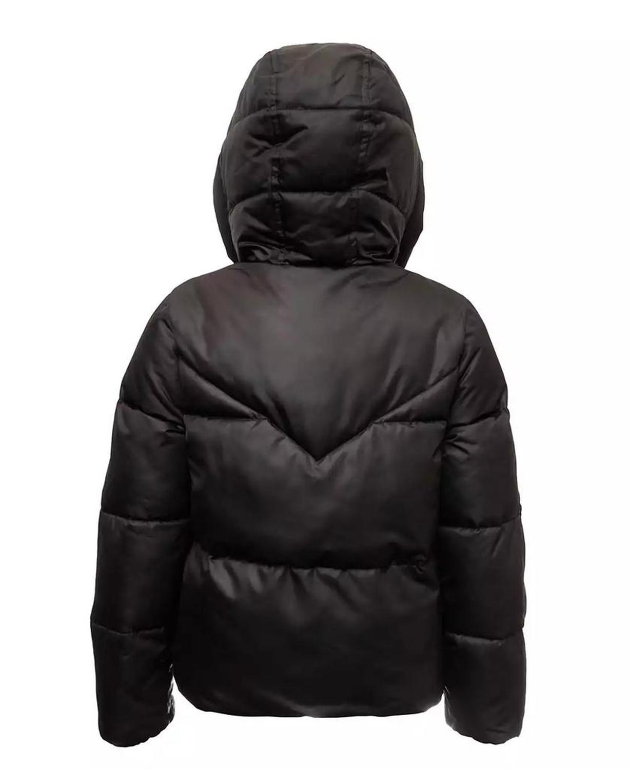 Toddler & Little Girls Satin Puffer Jacket
