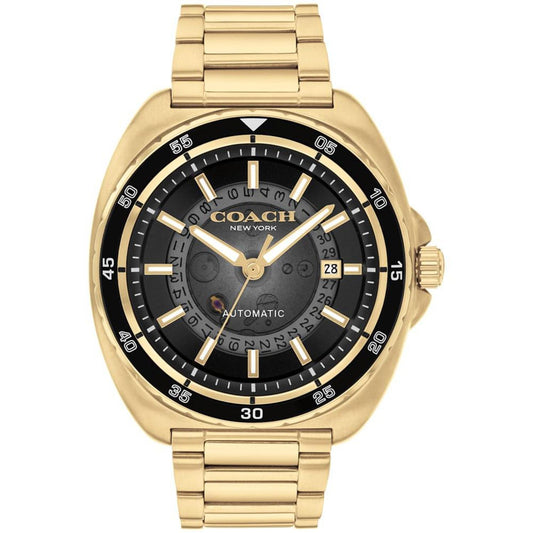 Men's Gold Charter Stainless Steel Watch 44.5mm