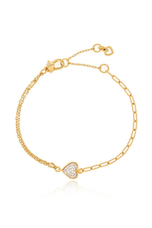 Kate Spade With All My Heart Pavé Line Bracelet