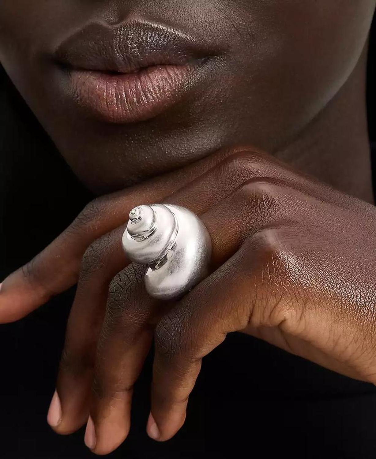Shell Statement Ring