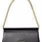 Carmine Small Leather East West Clutch