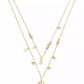 Signature Faux Stone Tea Rose Cultivated Pearl Layered Necklace