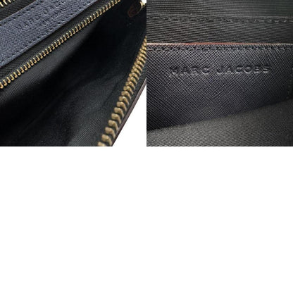 Navy  Leather Shoulder Bag (Pre-Owned)