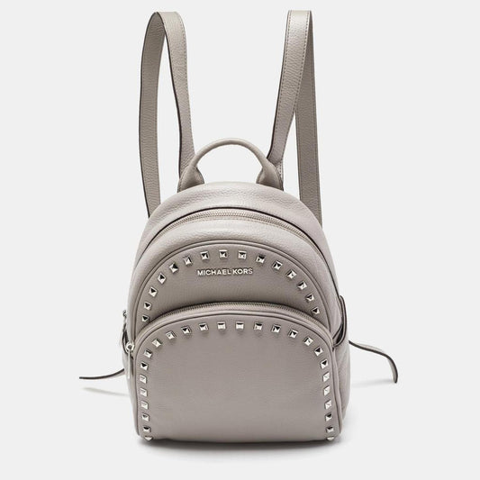 Michael Michael Kors Leather Abbey Studded Backpack
