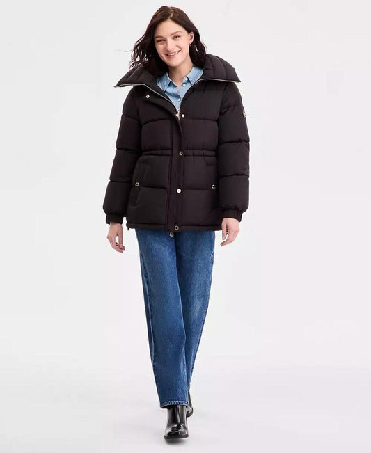 Women's Hooded Anorak Puffer Coat, Exclusively at Macy's