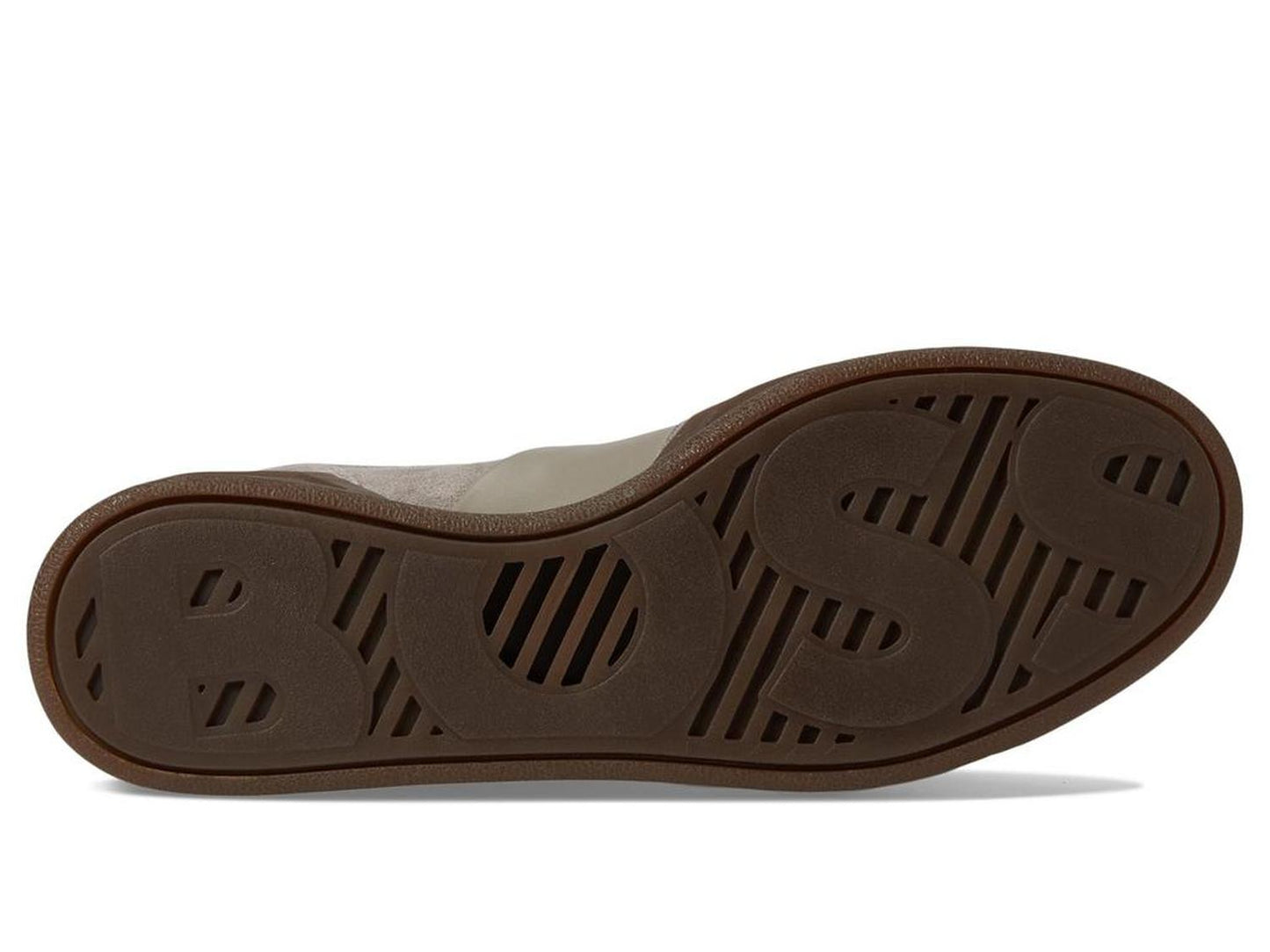 Suede Leather Block Low Profile Sneakers