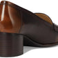 Frances Flex Pump Women's  Luggage Leather Block Heel ZOGG665