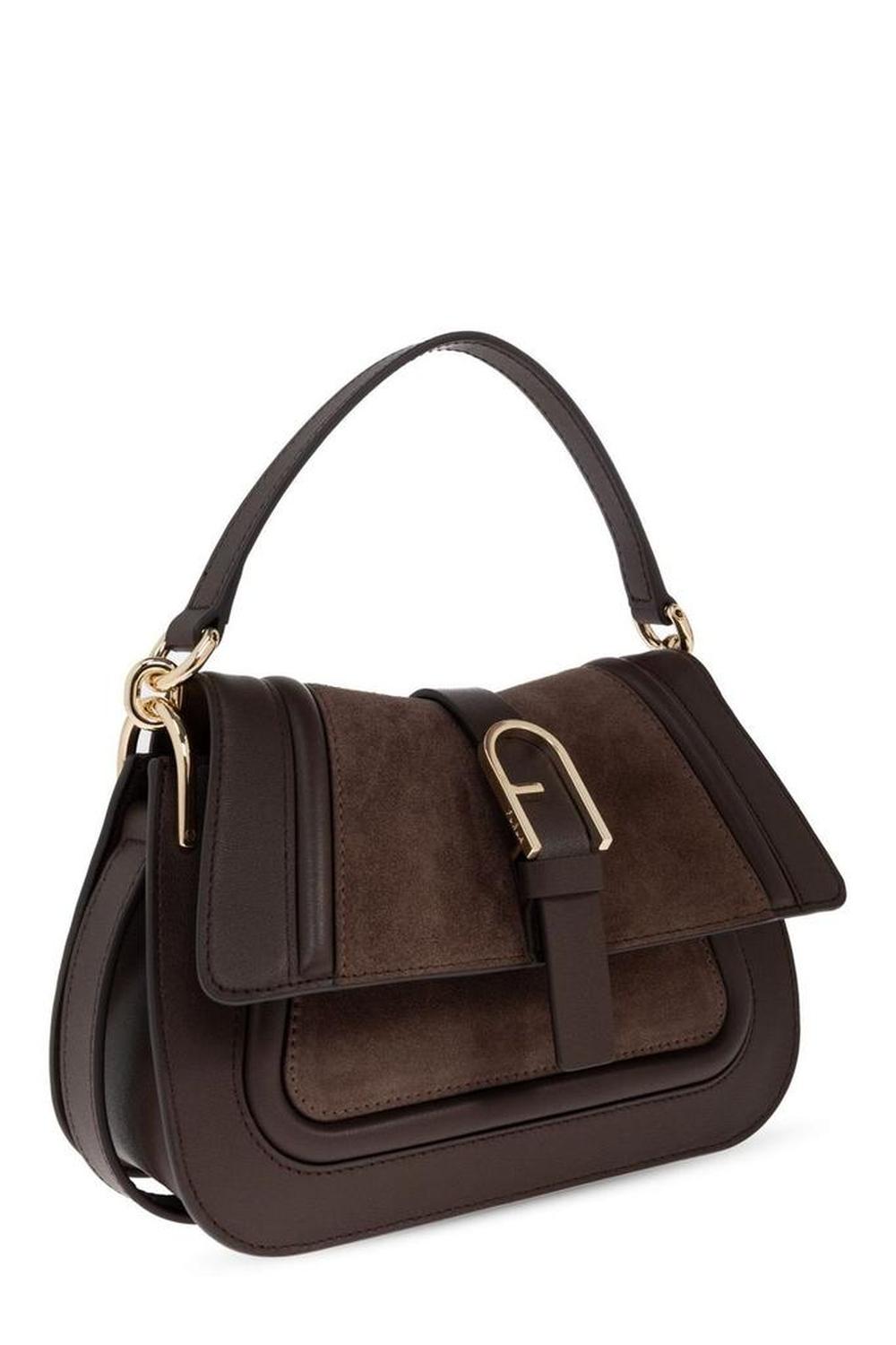 Furla Flow Mini Foldover Top Handbag