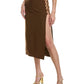 Barathea Wool-Blend Ring Skirt