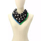 Women's Breezy Dot Silk Bandana Scarf