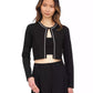 MICHAEL Women's Gem-Trim Cropped Cardigan