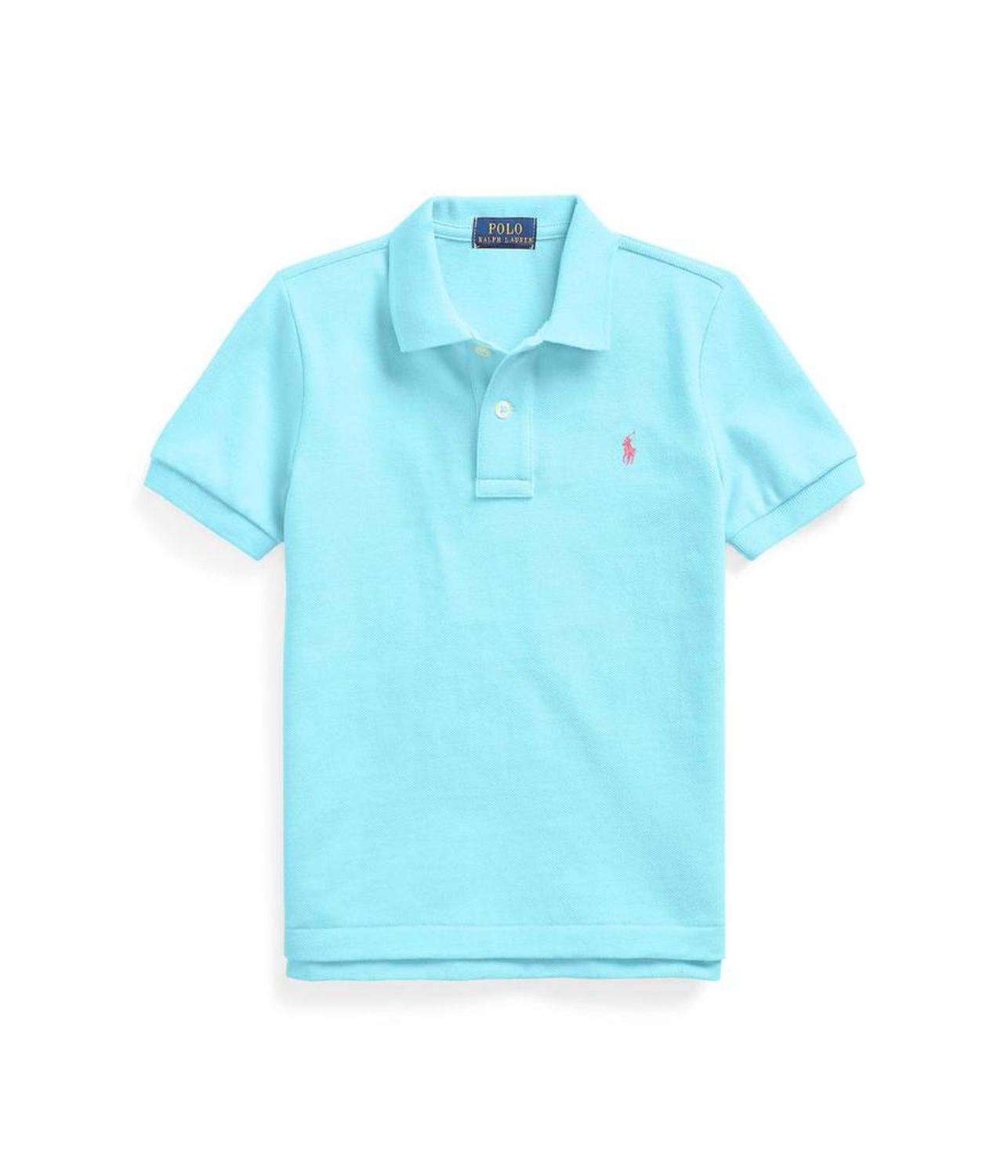 Cotton Mesh Polo Shirt (Little Kids)