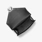 Whitney Medium Signature Logo and Metallic Shoulder Bag