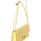 FENDI Baguette FF Leather Wallet On Chain