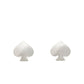 So Spade Studs Silver