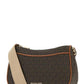 Michael Michael Kors Monogram-Patterned Zipped Crossbody Bag