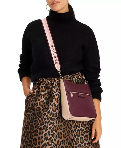 Women's Hudson Colorblocked Pebbled Crossbody Bag