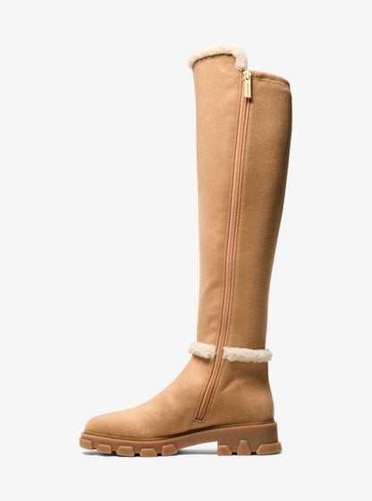 Ridley Faux Shearling Trim Riding Boot