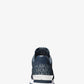 Maddy Metallic Signature Logo Trainer