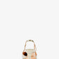 Alora Metallic Crocodile Embossed Leather Slingback Pump