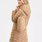 MICHAEL Women's Hooded Puffer Coat, PXXS-XX