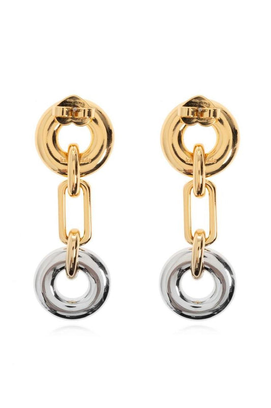 Kate Spade Interlock Linear Earrings