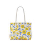 Bleecker Sunshine Floral Printed Pvc Large Tote