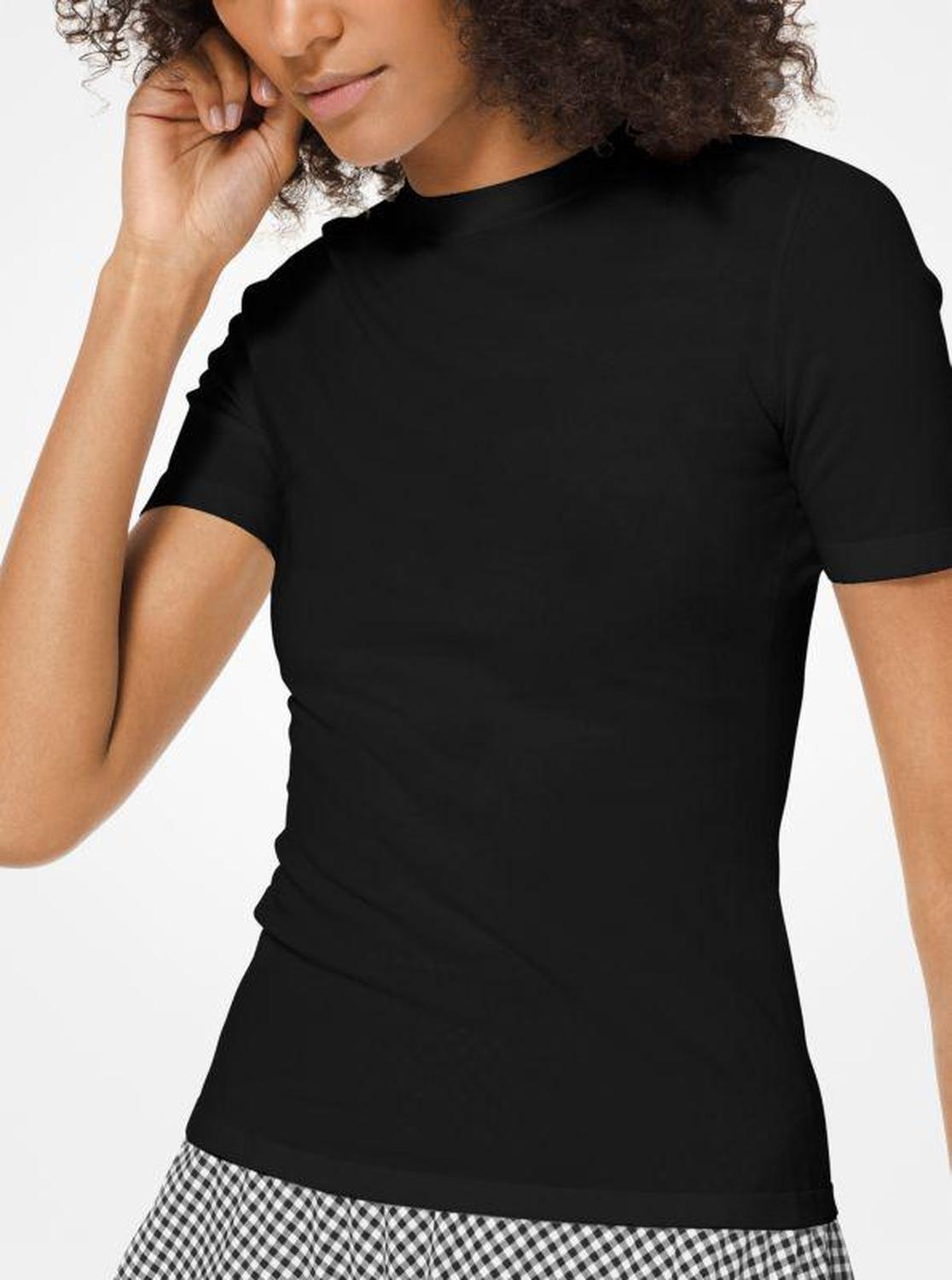 Stretch-Viscose T-Shirt