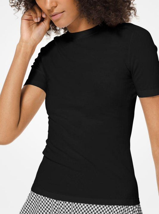 Stretch-Viscose T-Shirt