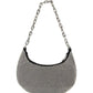 The Small Curve Shoulder Bag - Marc Jacobs - Mesh - Silver