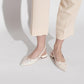 Kate Spade Perforated Bow Slingback Flats