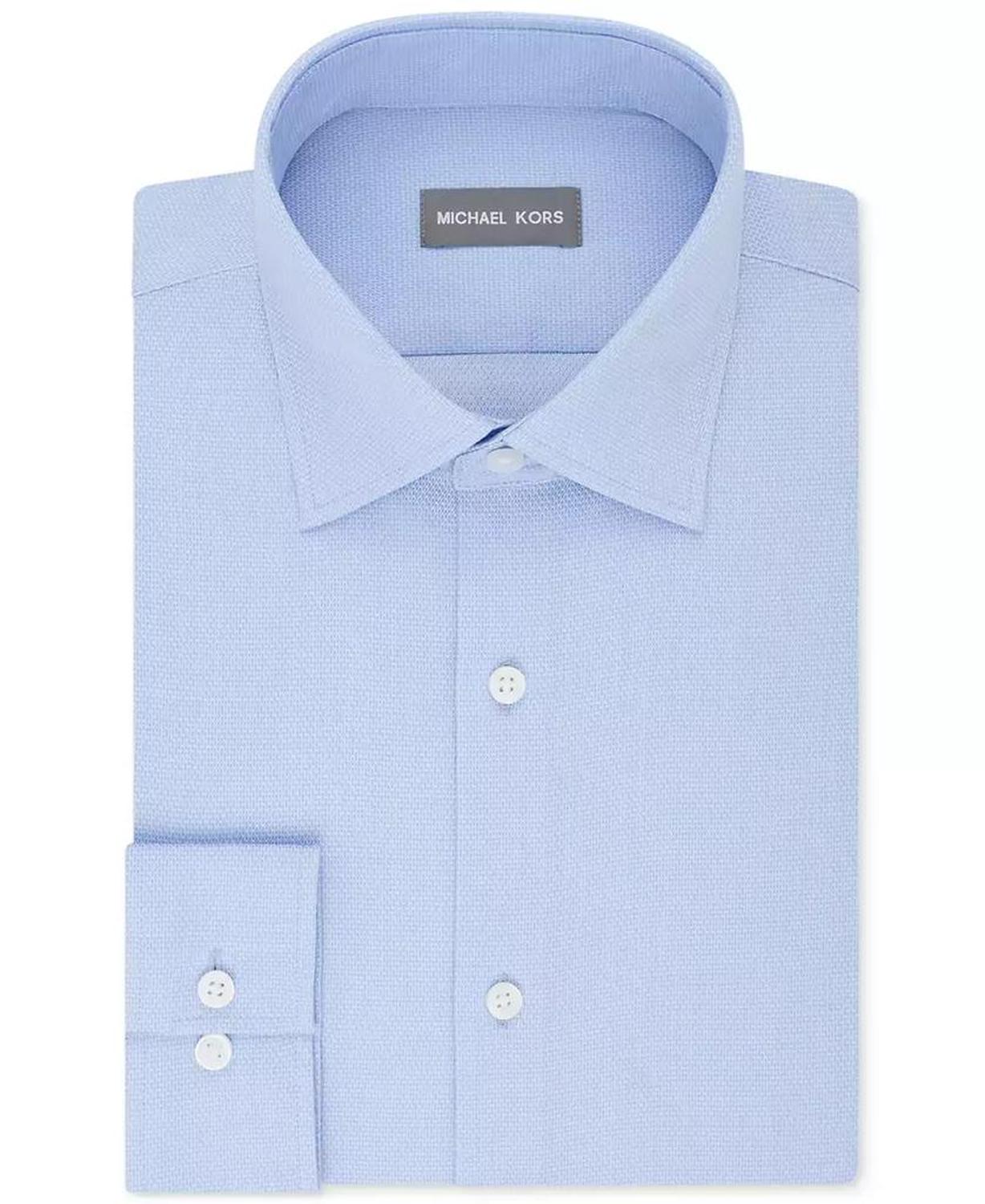Men's Airsoft Performance Non-Iron Dress Shirt, Regular & Slim Fit