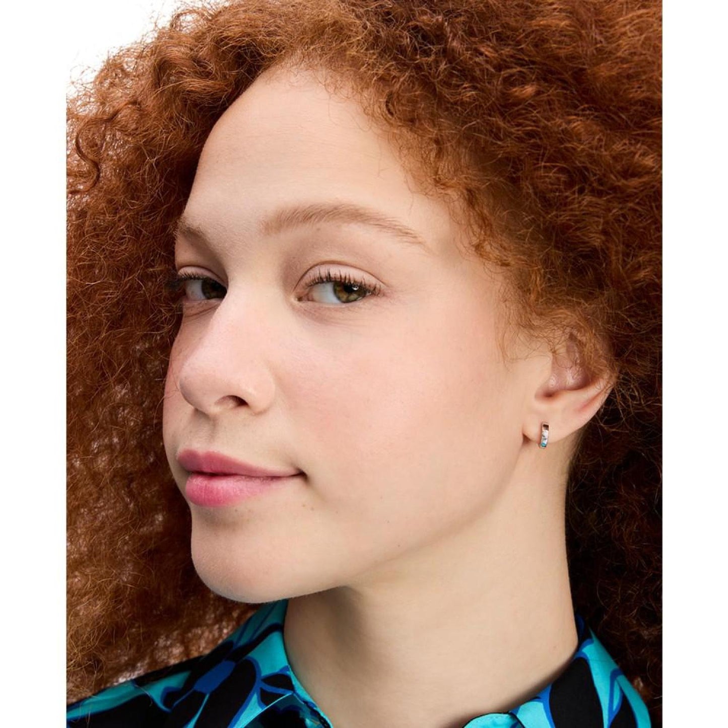 Meant To Be Diamond Accent Huggie Earrings
