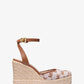 Larissa Logo Jacquard Espadrille Wedge