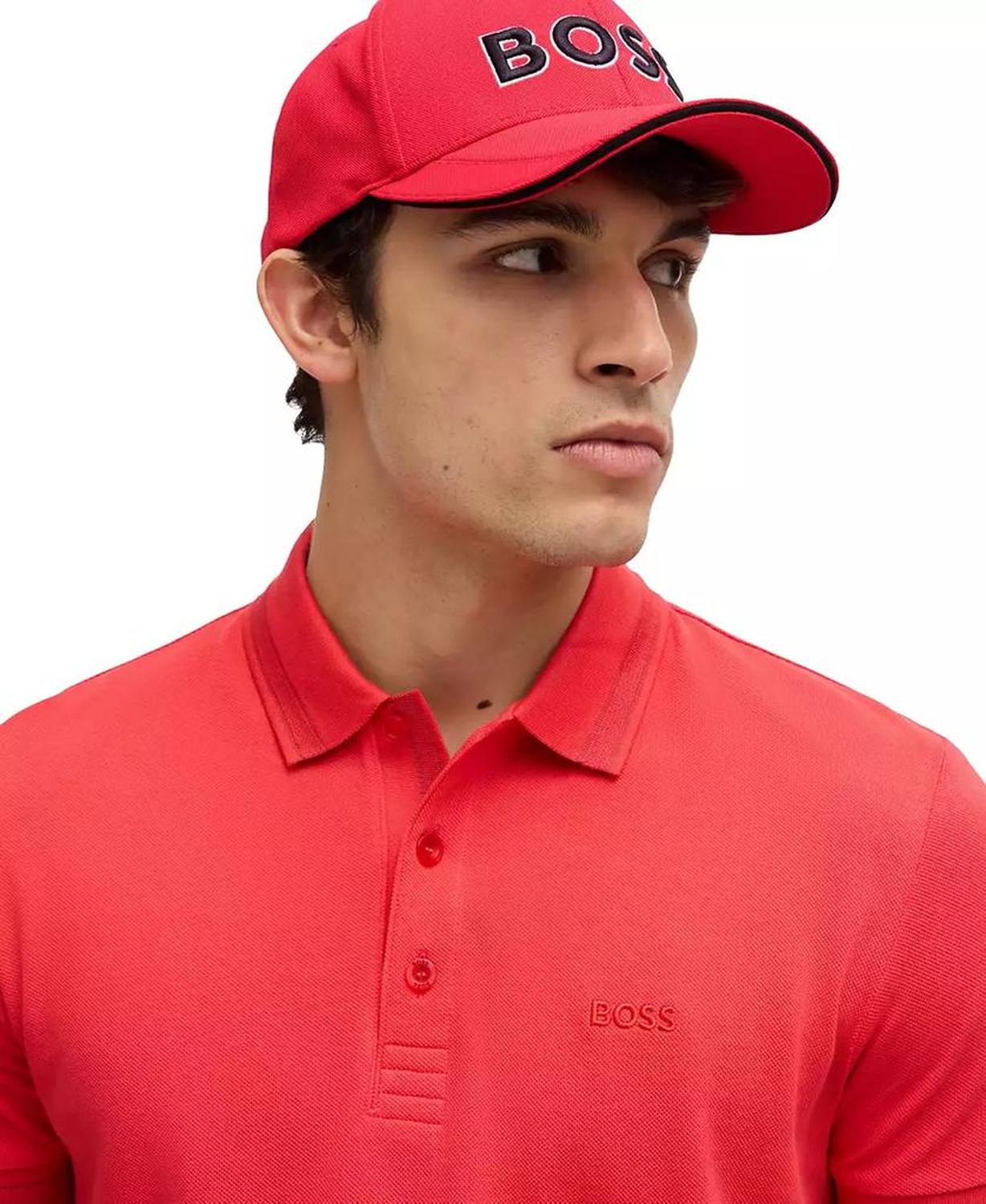 Men's Knitted-Pique Six-Panel Cap