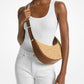 Avra Medium Hand-Crocheted and Leather Crossbody Bag